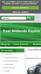 Mobile Screenshot of eastmidlandsequine.com